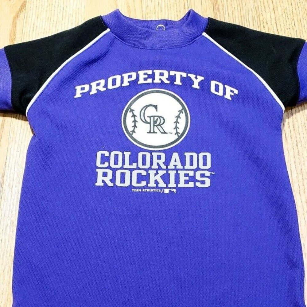 Colorado Rockies Baby Boys Bodysuit Shirt  Size: 3-6 Months